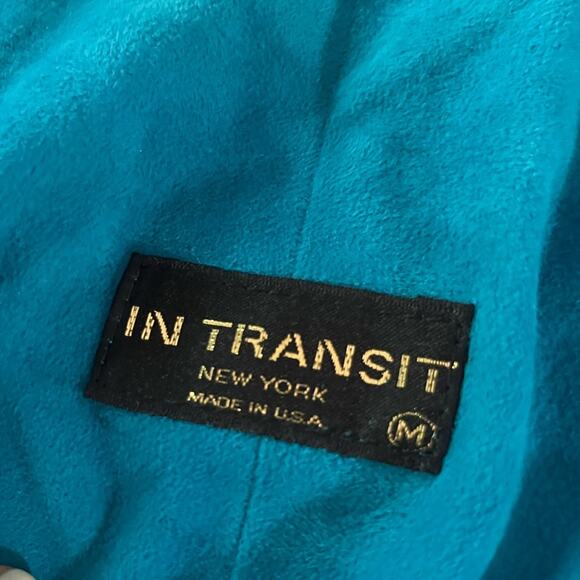 Vtg 80s Suede Fringe Rhinestone Western Oversized Jacket M Western Maximalist - Picture 7 of 7